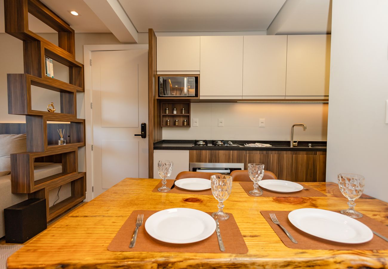 Apartamento em Gramado - APTO 1 DORMITÓRIO ALPES DA MONTANHA REF 778013
