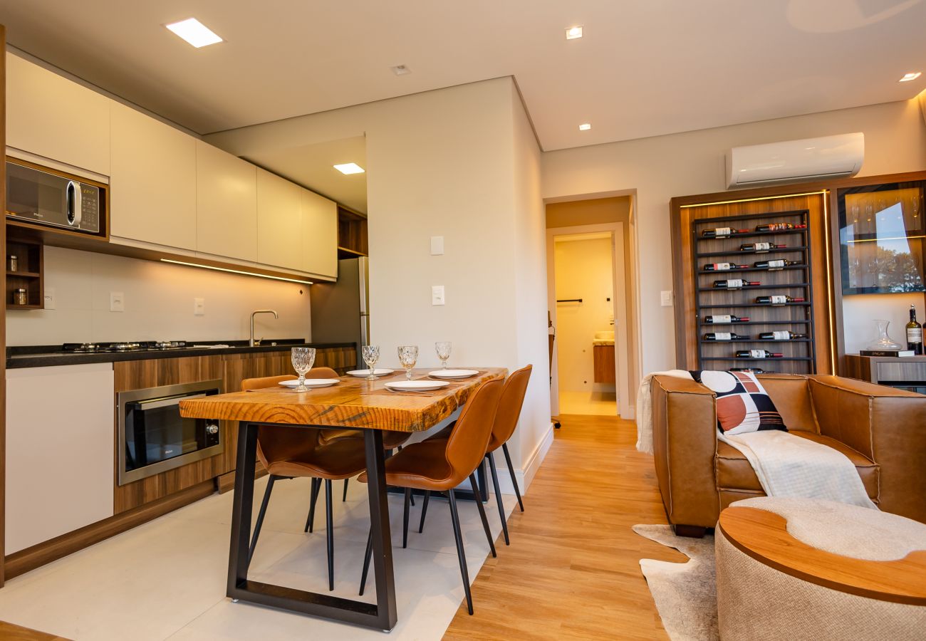 Apartamento em Gramado - APTO 1 DORMITÓRIO ALPES DA MONTANHA REF 778013