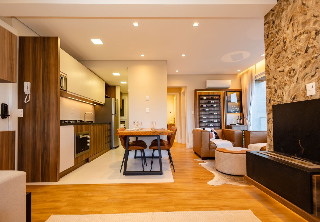 Apartamento em Gramado - APTO 1 DORMITÓRIO ALPES DA MONTANHA REF 778013