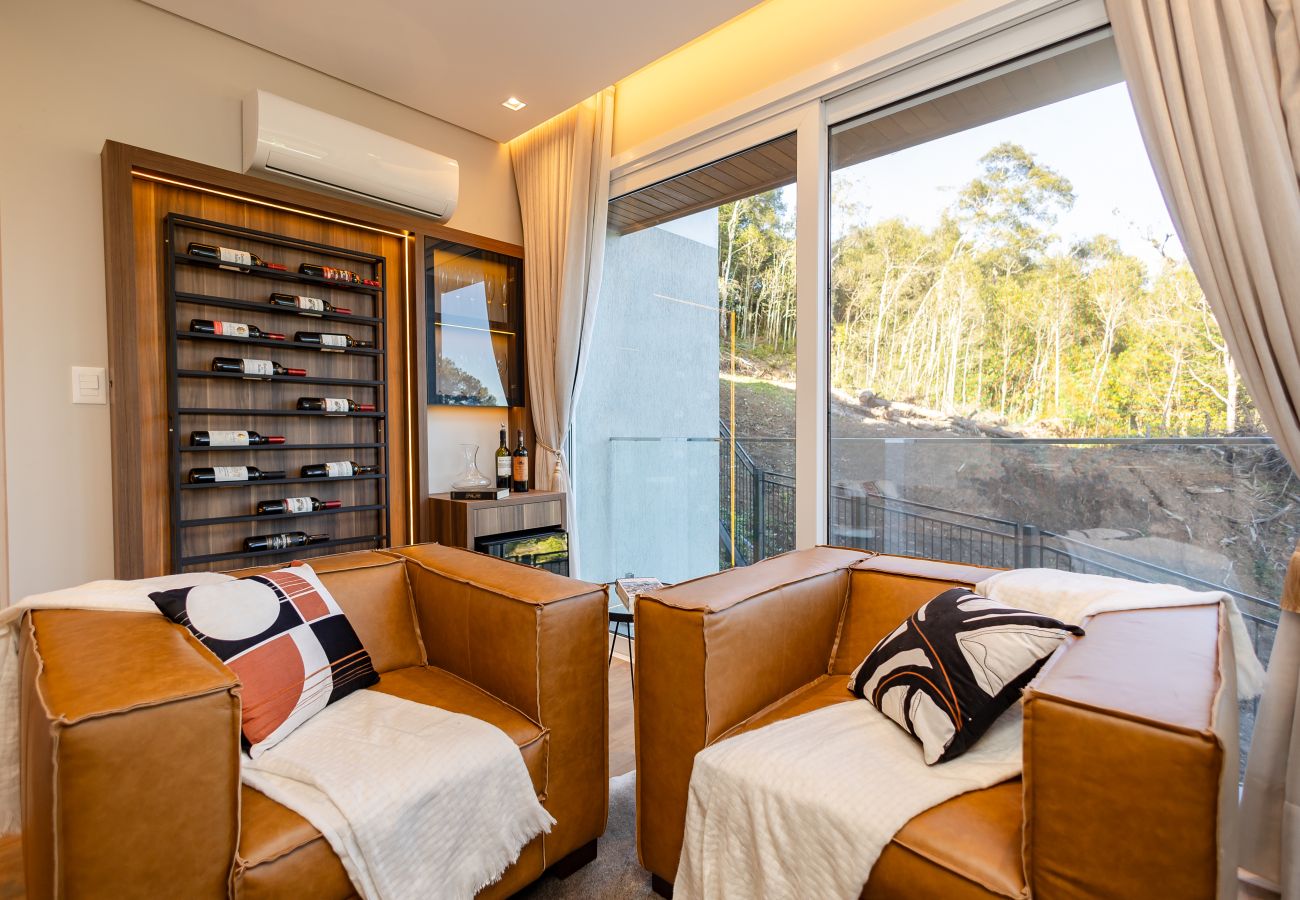 Apartamento em Gramado - APTO 1 DORMITÓRIO ALPES DA MONTANHA REF 778013